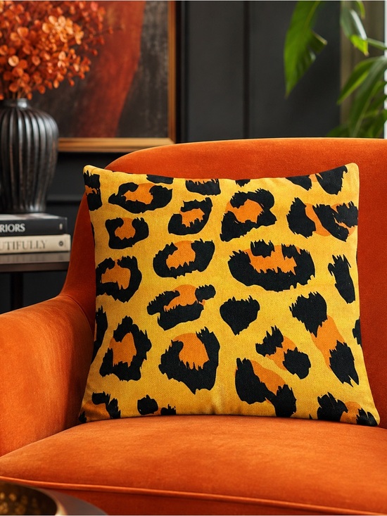 Other - NWOT Pillow Cover Animal Print Square  (cover only)